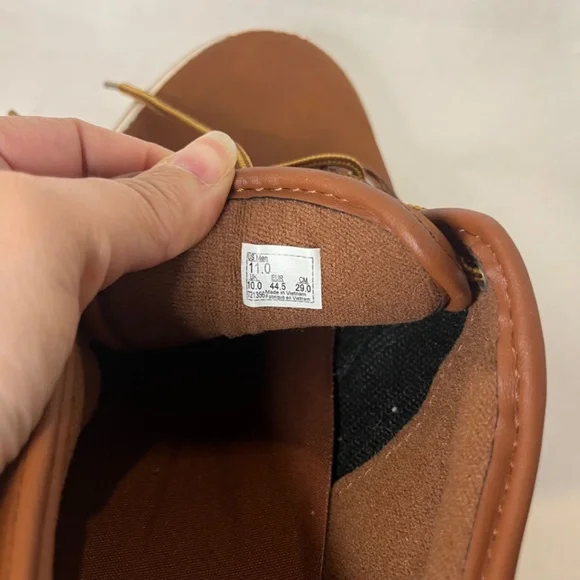 Vans Mens Atwood Leather Brown Sneakers Skateboard Tennis Shoes Size US 11 - Picture 10 of 10